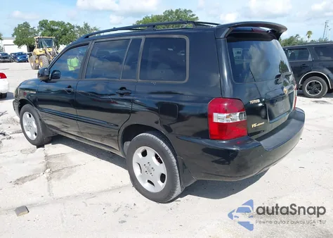 2005 Toyota Highlander Limited V6 z USA, uszkodzony, nr VIN JTEEP21A350070972